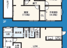 グリーンタウン脇町 モデルハウス②